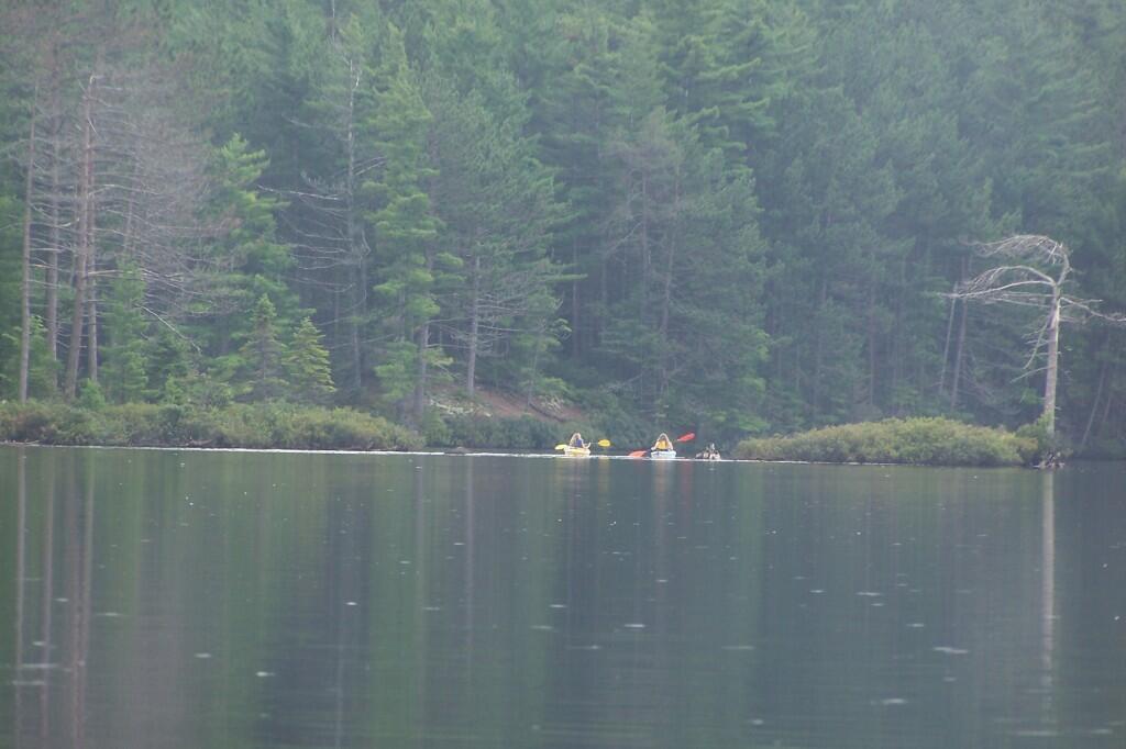 Photo: Paddlers in the Narrows Photo: Paddlers in the Narrows