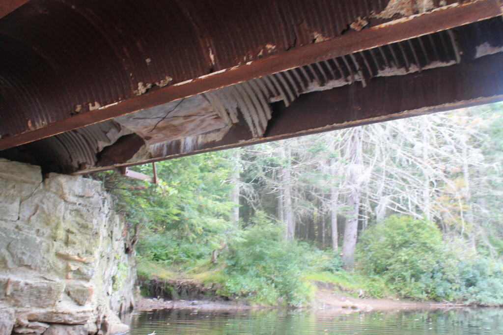 Photo: Deteriorating Powley Place Bridge