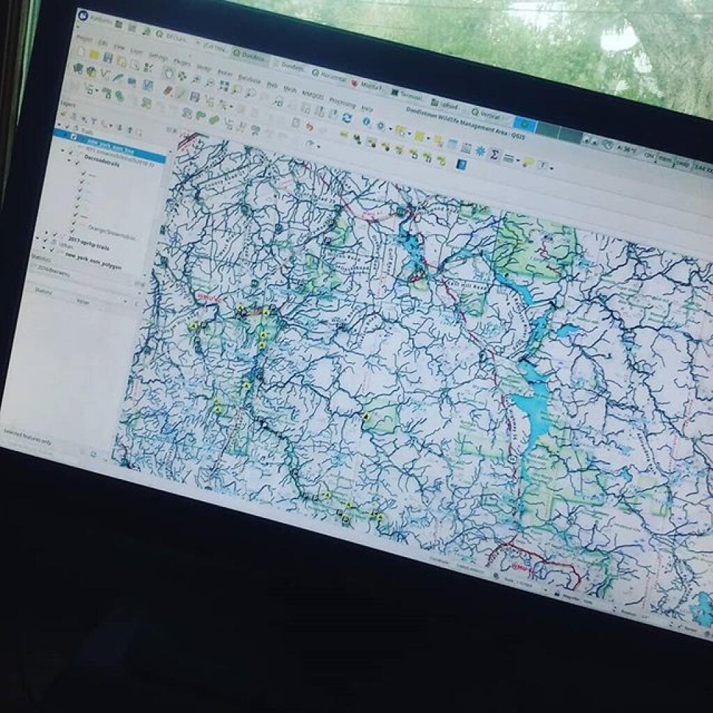 Photo: Trolling for state land to map Photo: Trolling for state land to map