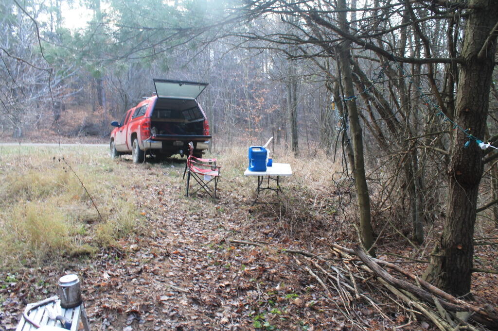 Photo: Campsite from the Woods Photo: Campsite from the Woods