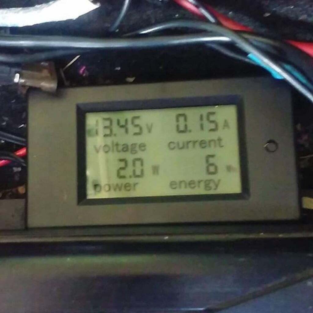 Photo: Solar controller is floating the batteries now, I was getting 78 watts earlier Photo: Solar controller is floating the batteries now, I was getting 78 watts earlier
