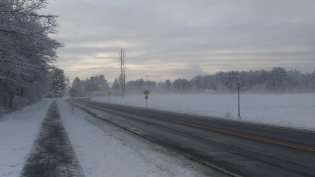 Photo: Walking along Van Dyke Road Photo: Walking along Van Dyke Road