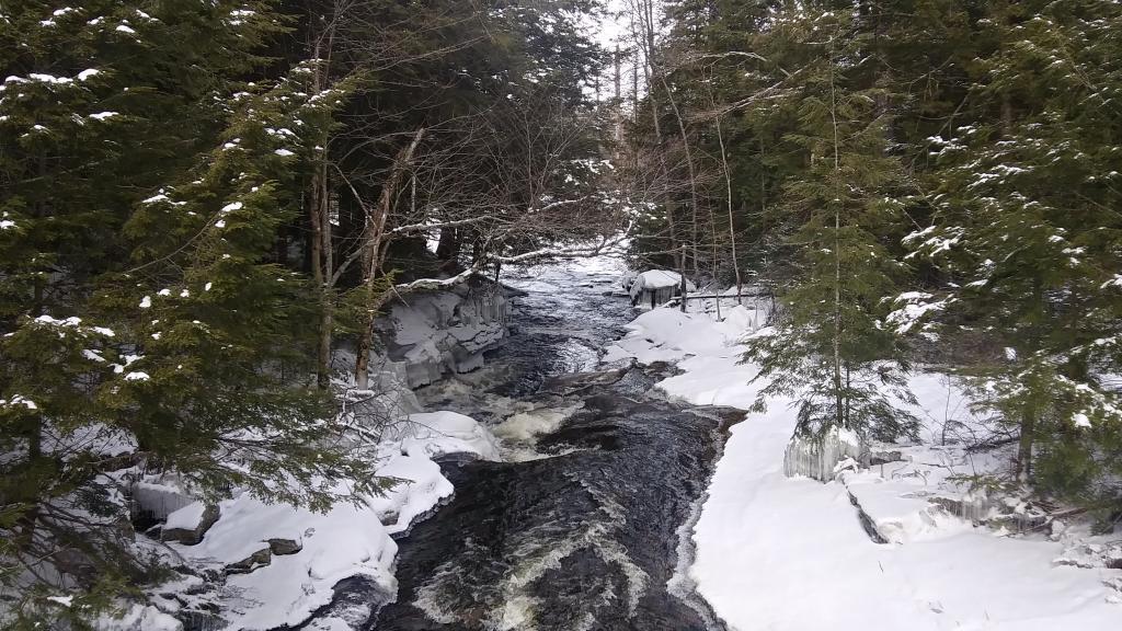 Photo: Stewart Creek Through the Flume Photo: Stewart Creek Through the Flume