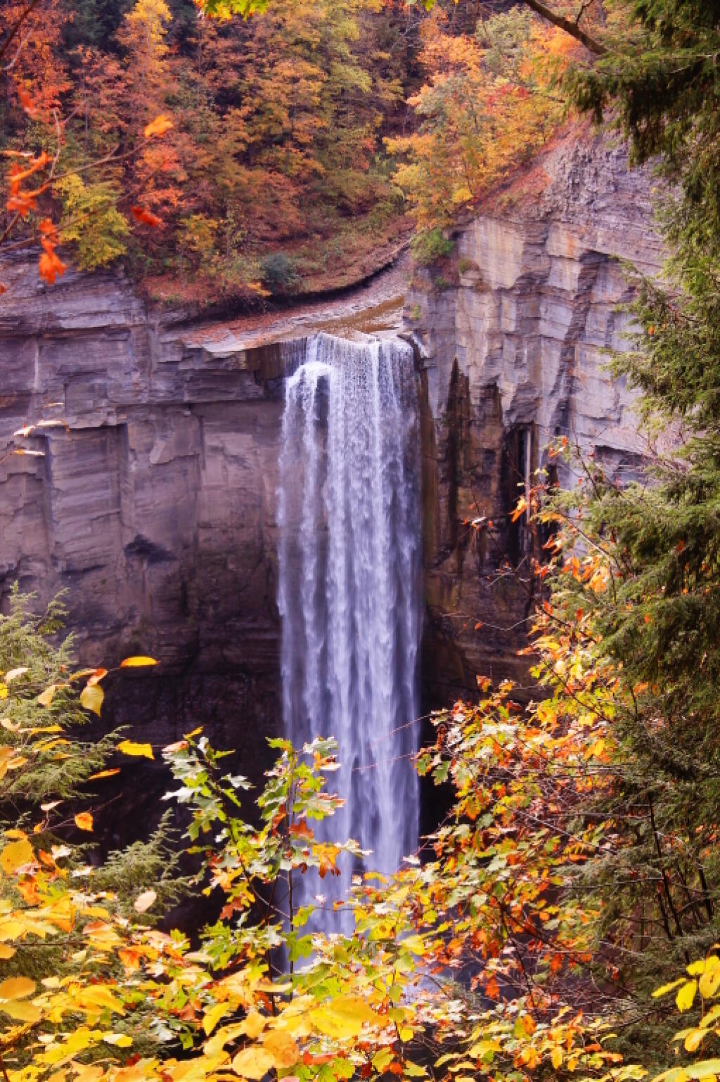 Photo: A Secret Spot for Observing the Falls