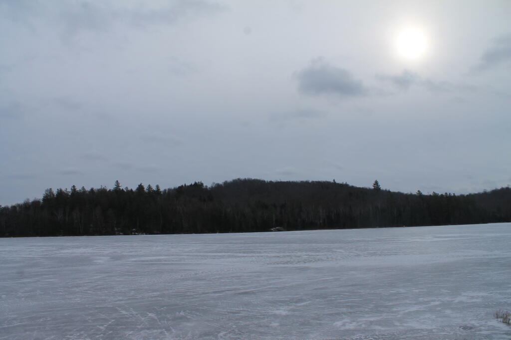 Photo: Lake is Largely Frozen Photo: Lake is Largely Frozen