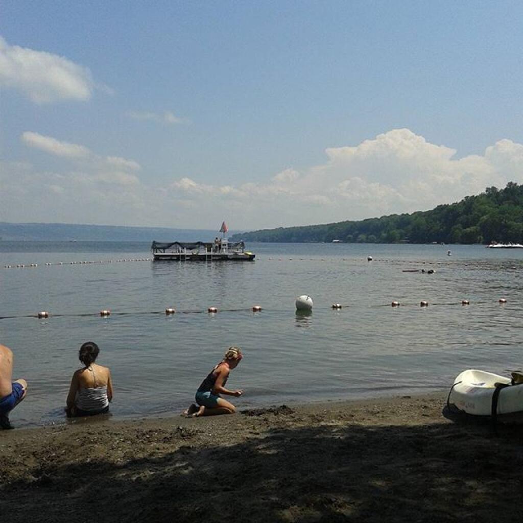 Photo: Beach closed for 15 minutes for lifeguard practice #badluck
