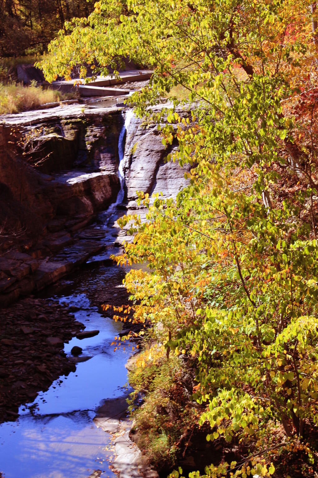 Photo: Upper Waterfall Photo: Upper Waterfall