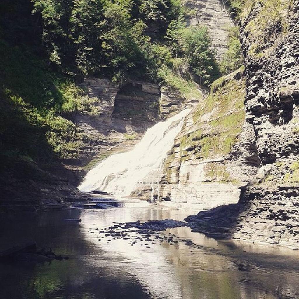 Photo: Below Lucifer Falls Photo: Below Lucifer Falls