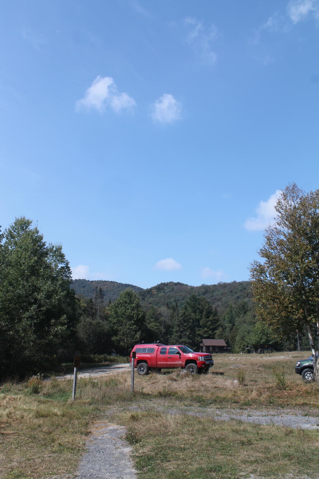 Photo: Big Red at Cedar River Entrance