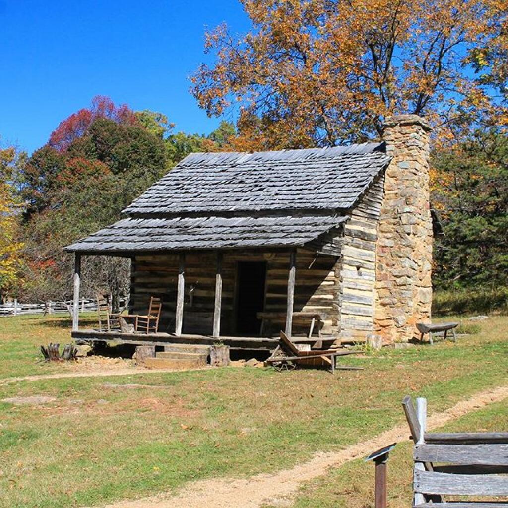 Photo: Old Homestead Historic Site, Along the Blue Ridge Parkway Photo: Old Homestead Historic Site, Along the Blue Ridge Parkway