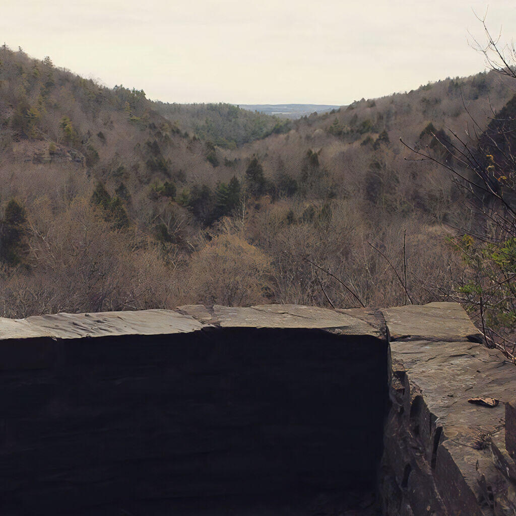 Photo: Spent a while yesterday on the Great Stairs looking down at Enfield Glen Photo: Spent a while yesterday on the Great Stairs looking down at Enfield Glen