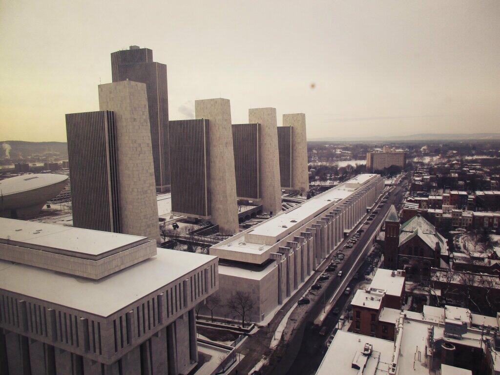 Photo: South Swan Street And Empire State Plaza Photo: South Swan Street And Empire State Plaza