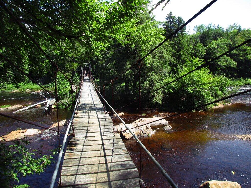 Photo: Whitehouse Suspension Bridge Photo: Whitehouse Suspension Bridge
