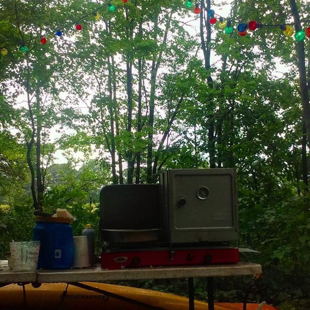 Photo: Watching the rain blow in Photo: Watching the rain blow in
