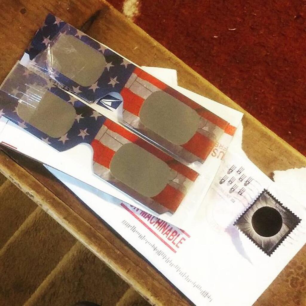 Photo: Eclipse Glasses, Just in Time Photo: Eclipse Glasses, Just in Time