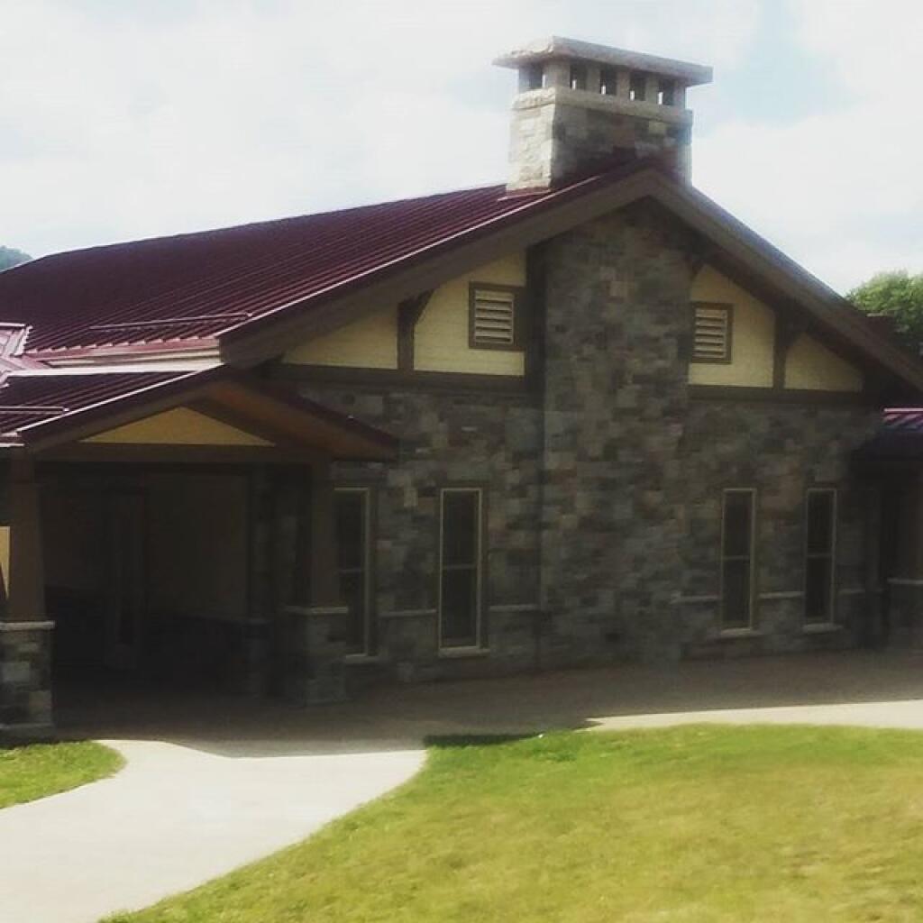 Photo: Really shitty new Quaker Lake Bathouse