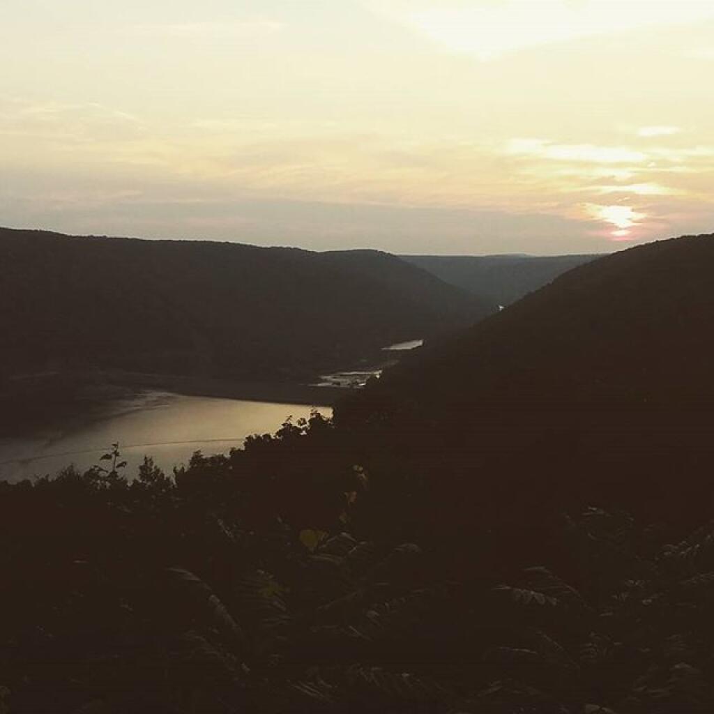 Photo: Kinzua Dam at Sunset Photo: Kinzua Dam at Sunset