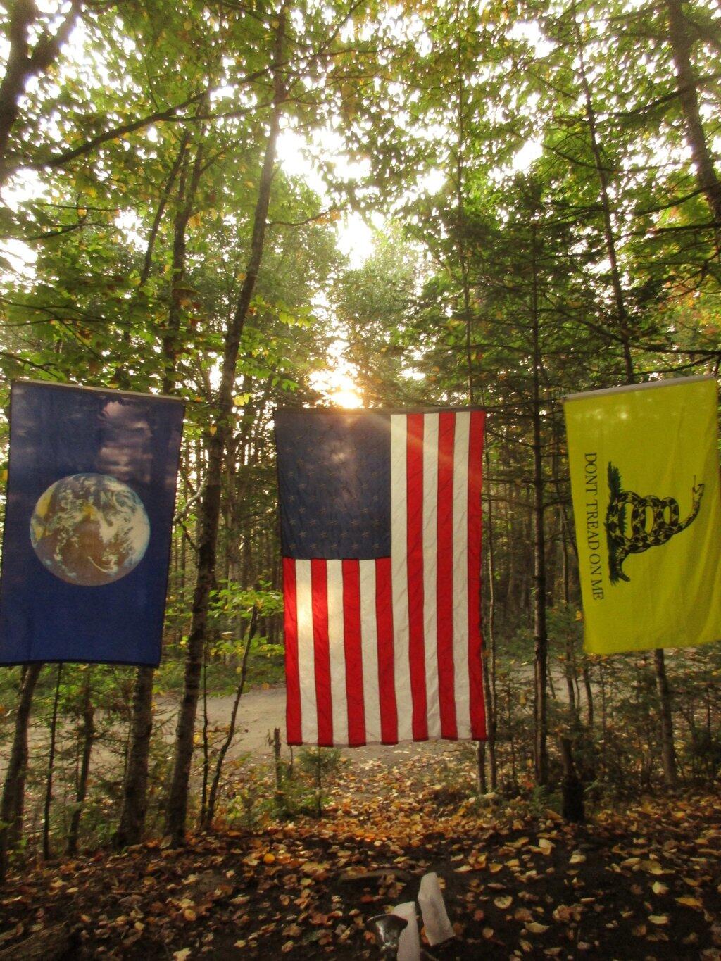 Photo: Sun Rises Over Camp