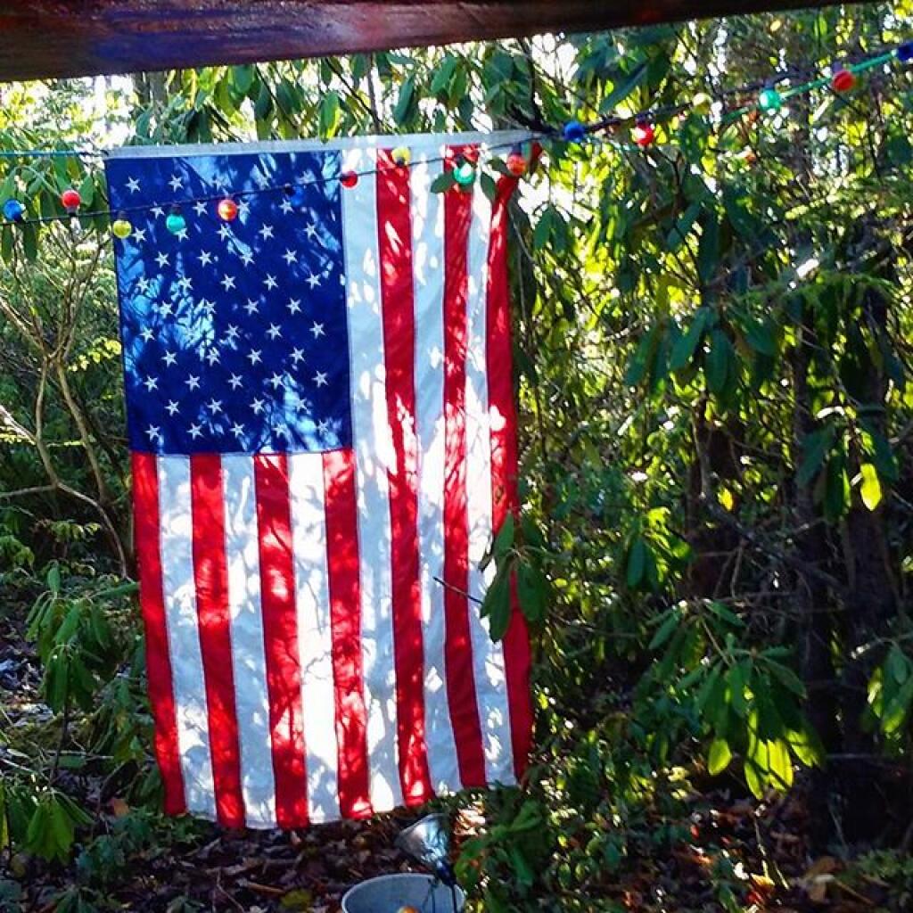 Photo: Camping in the mountain laurel