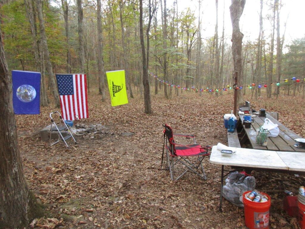 Photo: Camping At Camp Run