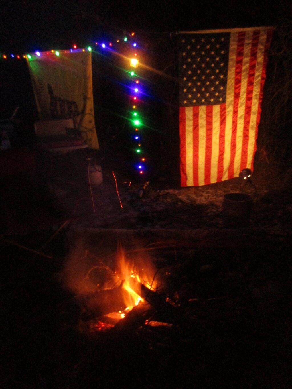 Photo: Struggling Fire