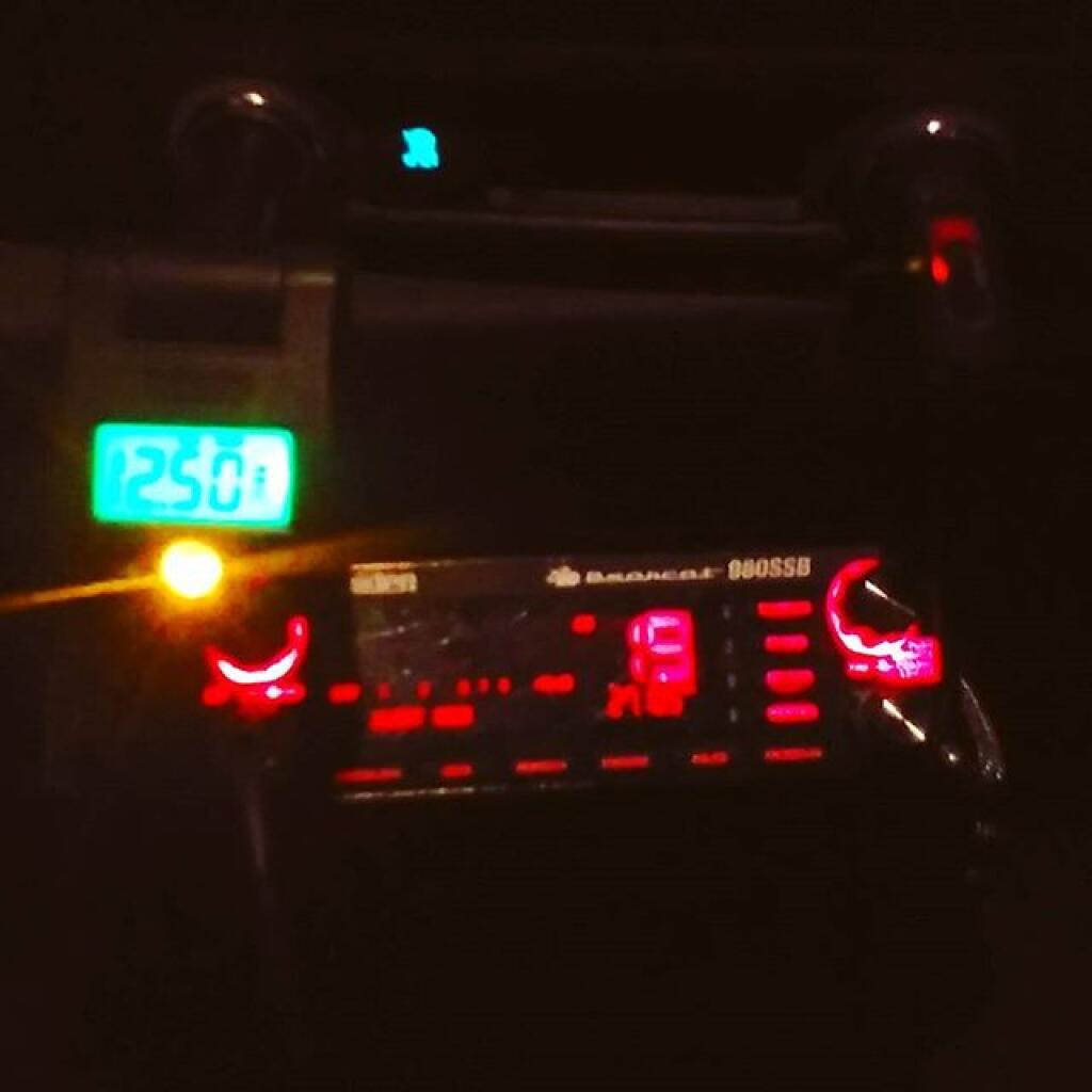 Photo: My idea of festive decorations. Turn the CB radio colors to red Photo: My idea of festive decorations. Turn the CB radio colors to red