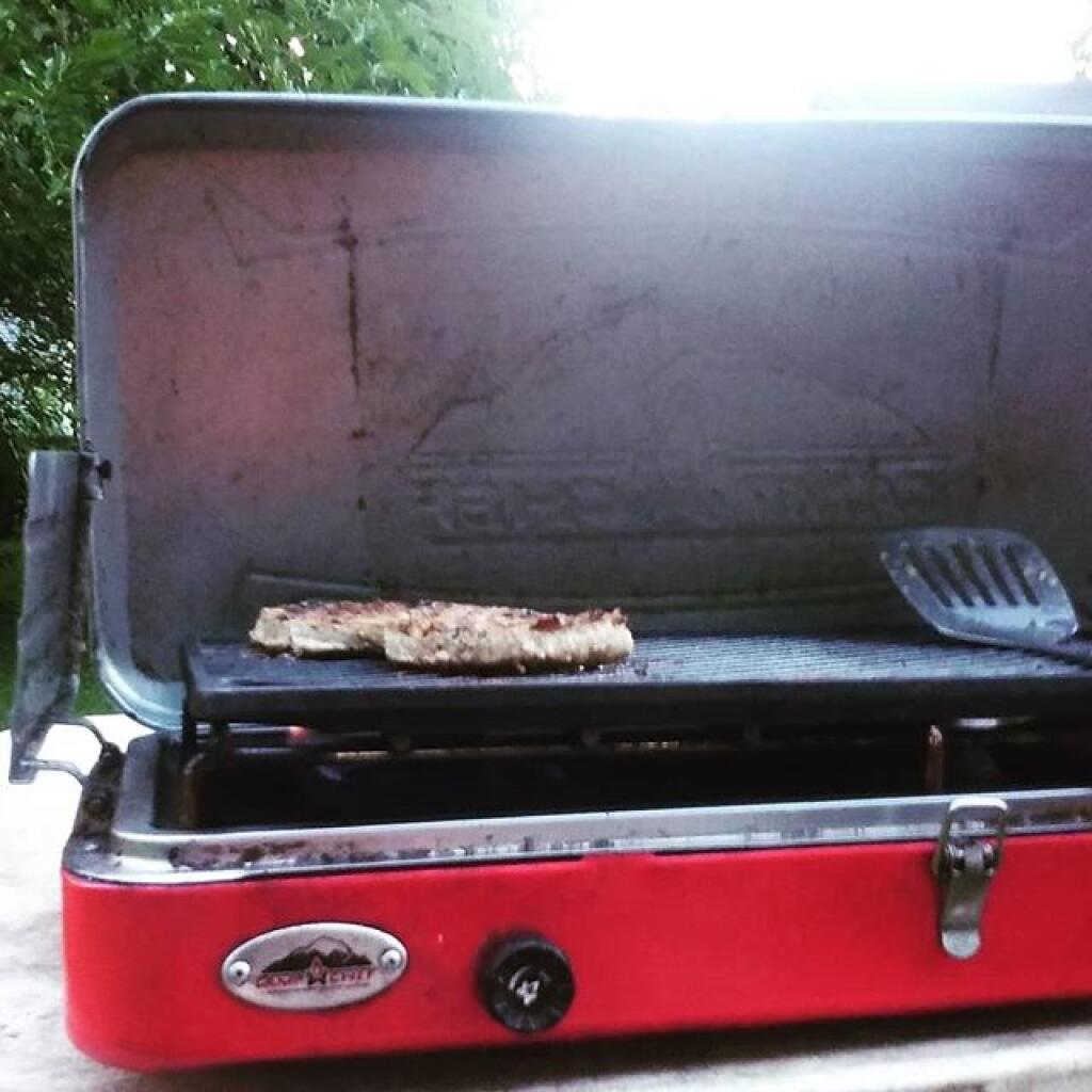 Photo: Making burgers Photo: Making burgers