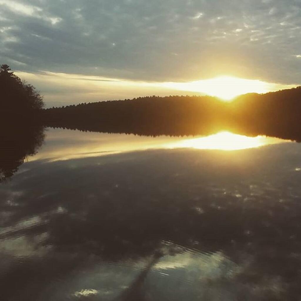 Photo: End of the day, End of Long Pond