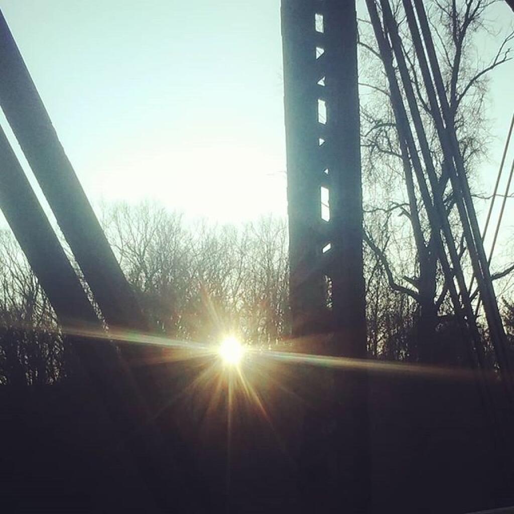 Photo: Structural sunset