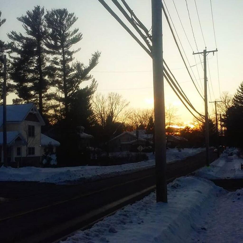 Photo: Almost the earliest sunset of the year Photo: Almost the earliest sunset of the year