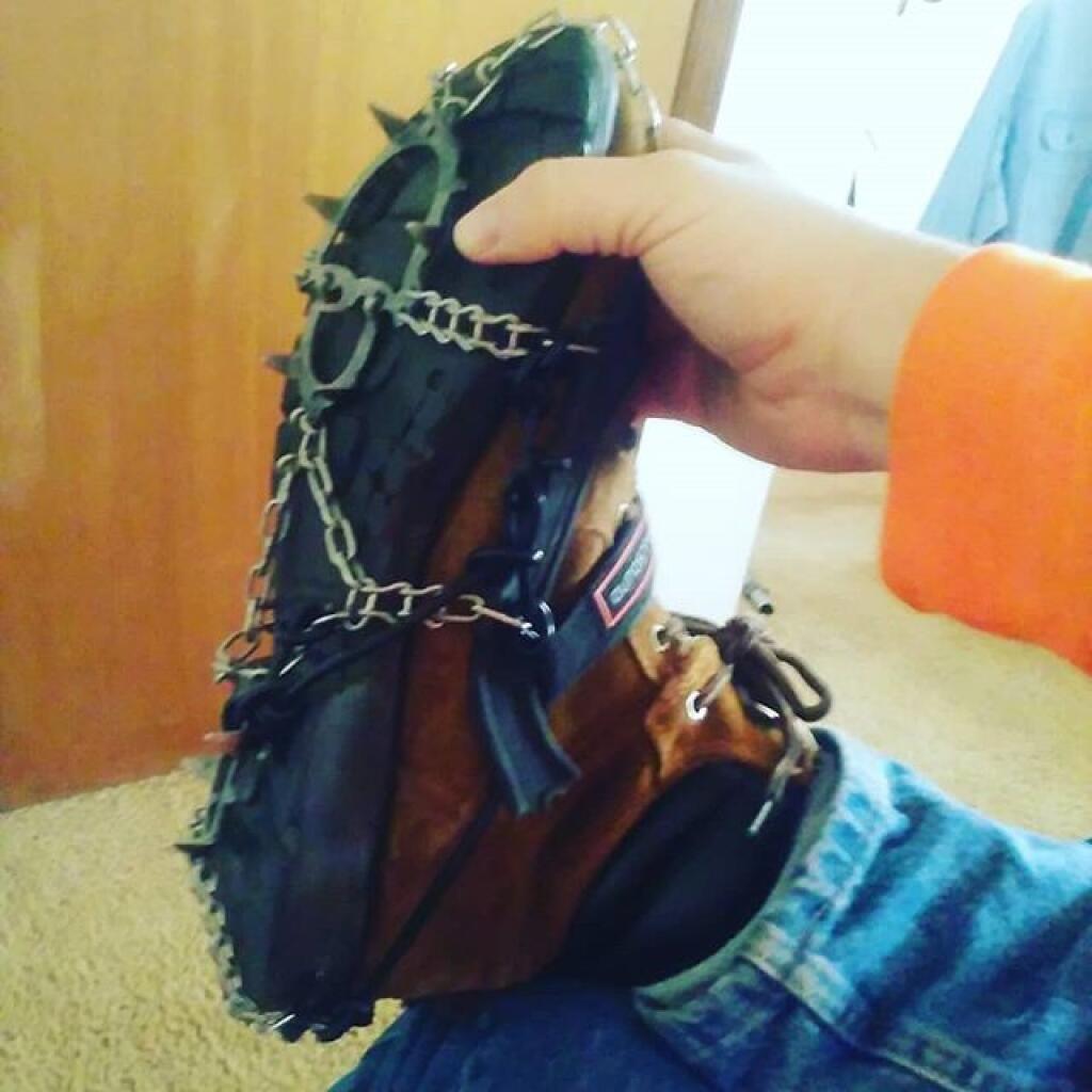 Photo: Repaired the broken chains Photo: Repaired the broken chains