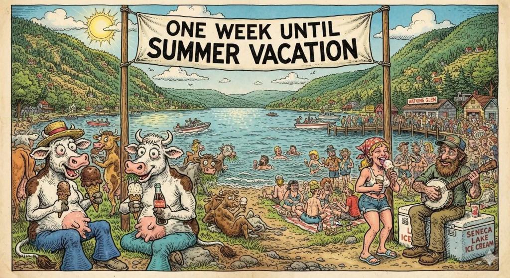 Photo: One Week Until Summer Vacation Photo: One Week Until Summer Vacation