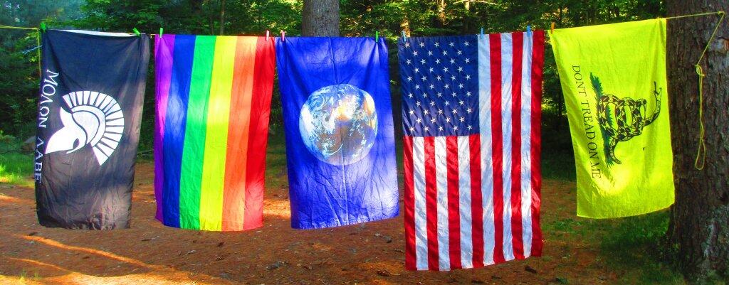 Photo: Camp Flags