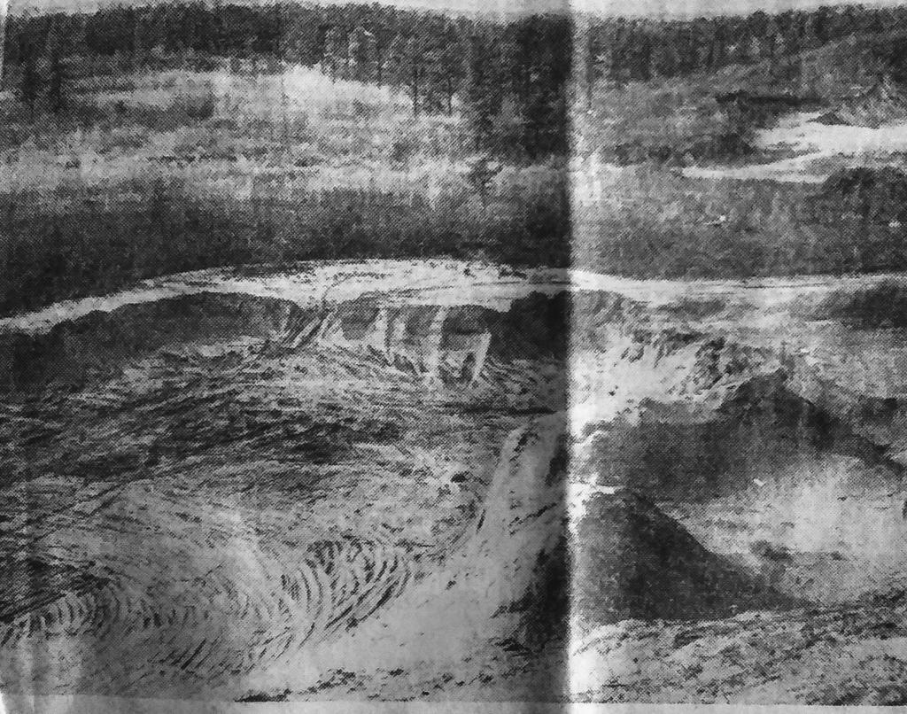 Photo: Sand Mining the Dunes in the Albany Pine Bush