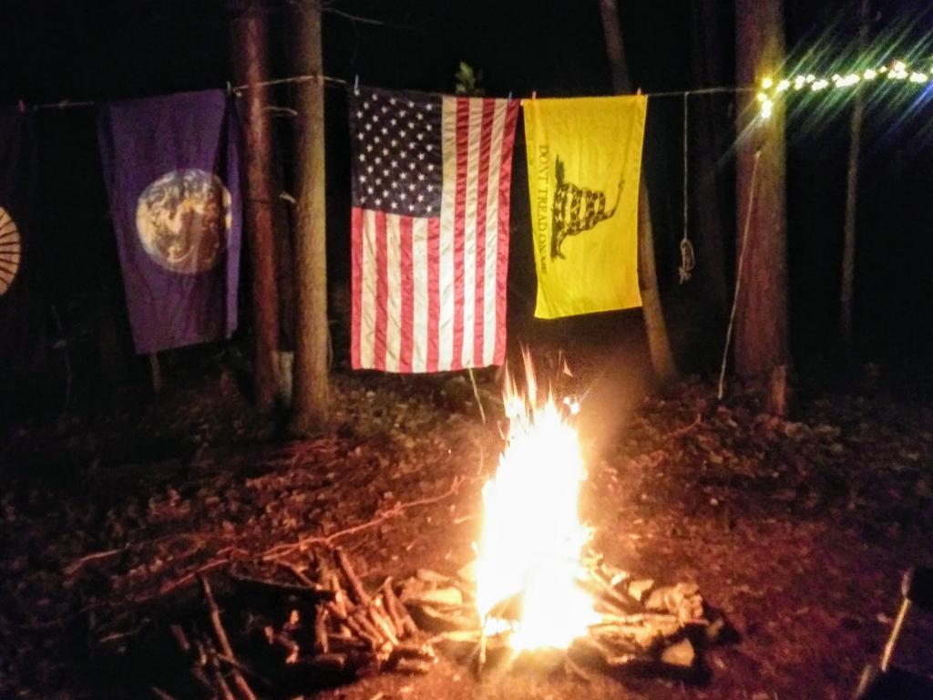 Photo: Nice big fire to start off vacation Photo: Nice big fire to start off vacation