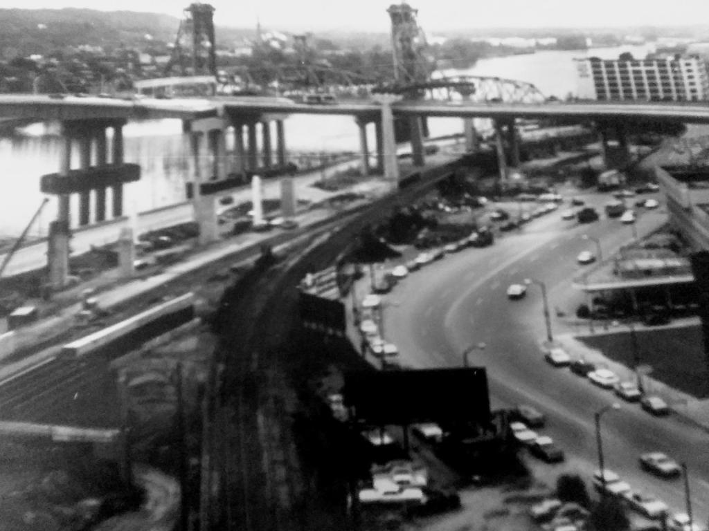 Photo: 50 years ago, October 1970 from the D&H Building, overlooking the Fort Orange site with the new Dunn Bridge under construction Photo: 50 years ago, October 1970 from the D&H Building, overlooking the Fort Orange site with the new Dunn Bridge under construction
