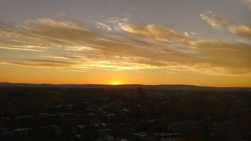 Photo: Even dusk was spectacular