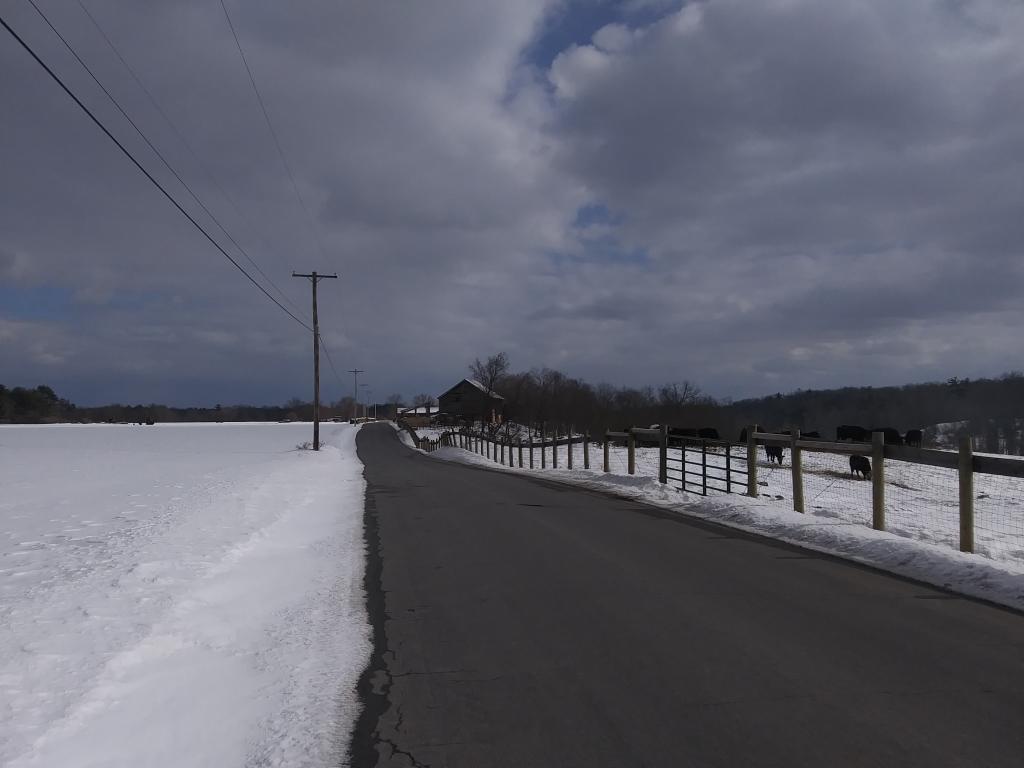 Photo: Walking 🚶🏻 past Meads Farm Photo: Walking 🚶🏻 past Meads Farm